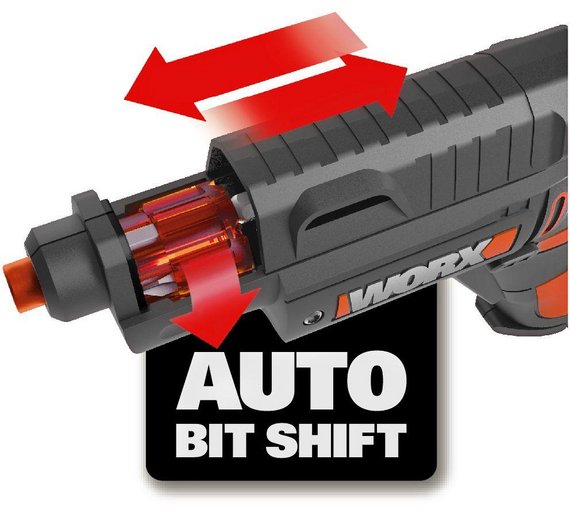 Buy Worx Wx254 Cordless Screwdriver 4V at Argos.co.uk Your Online Shop for Screwdrivers, DIY