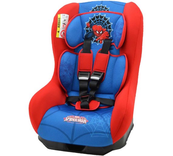 Buy Marvel SpiderMan Driver Car Seat Blue at Argos.co.uk Your