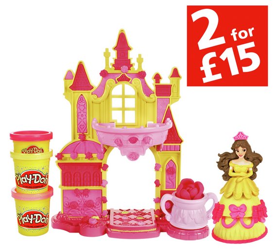 Buy PlayDoh Disney Prettiest Princess Belle's Castle at Argos.co.uk