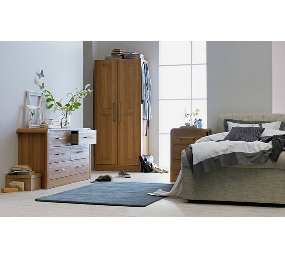 Buy Heart of House Elford 6 Drawer Chest Oak Effect at Argos.co.uk