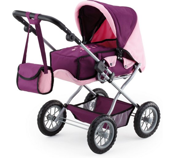 Buy Bayer Combi Grande Doll's Pram Plum at Argos.co.uk Your Online Shop for Doll prams and