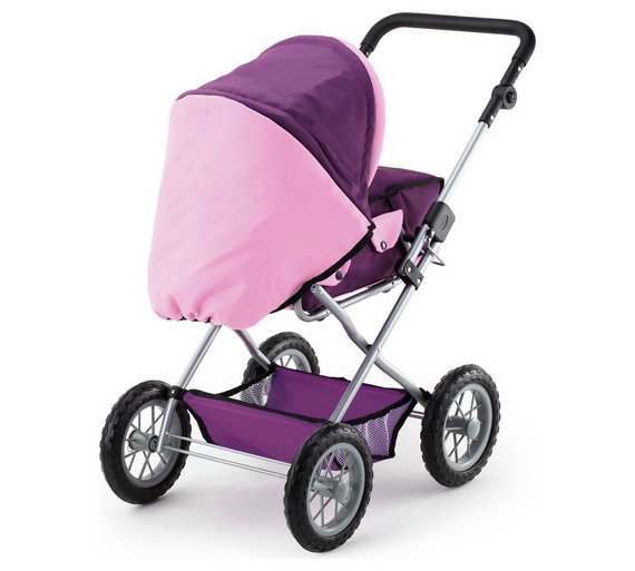 Buy Bayer Combi Grande Doll's Pram Plum at Argos.co.uk Your Online