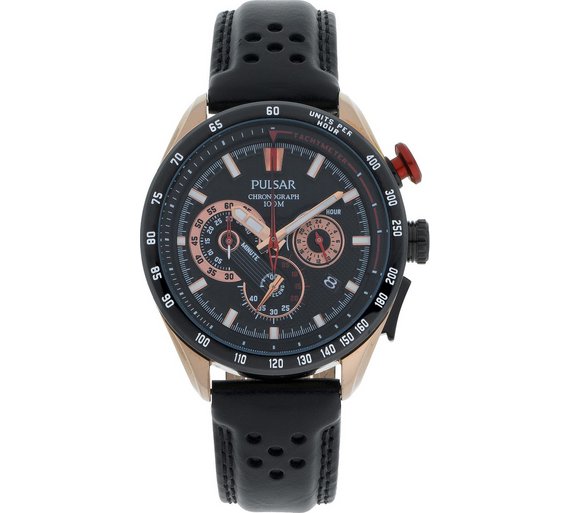 Buy Pulsar Men's Rose Gold WRC Chronograph Strap Watch at Argos.co.uk Your Online Shop for Men