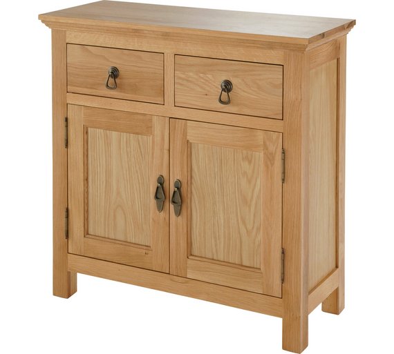 Buy Collection Knightsbridge 2 Dr 2 Drw SideboardOak/Oak Veneer at