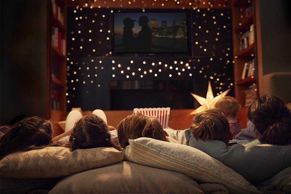 Movie night.