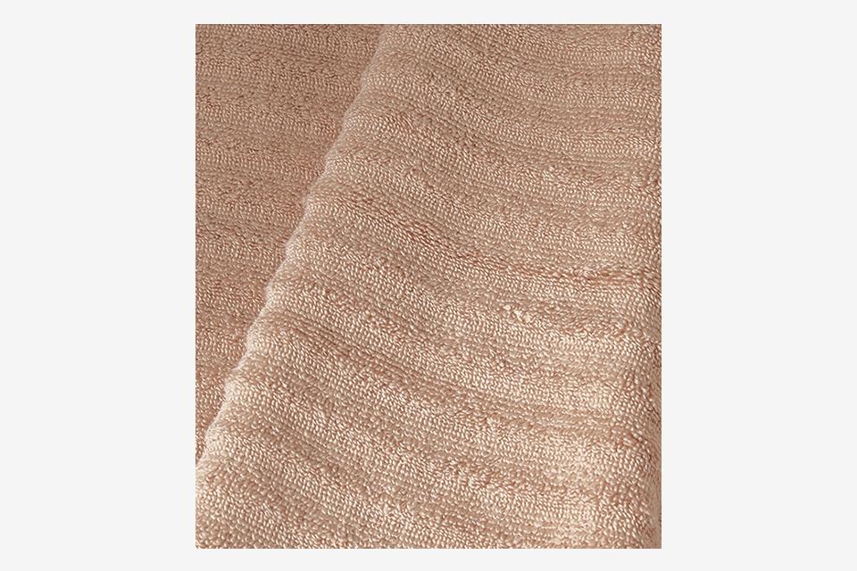 100% cotton zero twist pile.