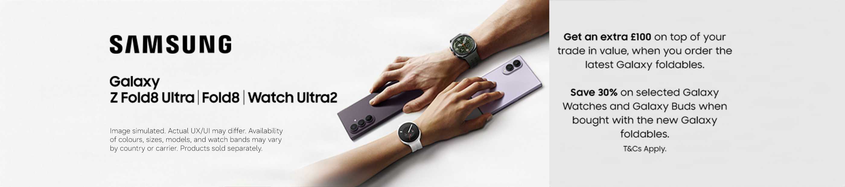 Samsung. Galaxy Z Fold8 Ultra | Fold8 | Watch Ultra2.