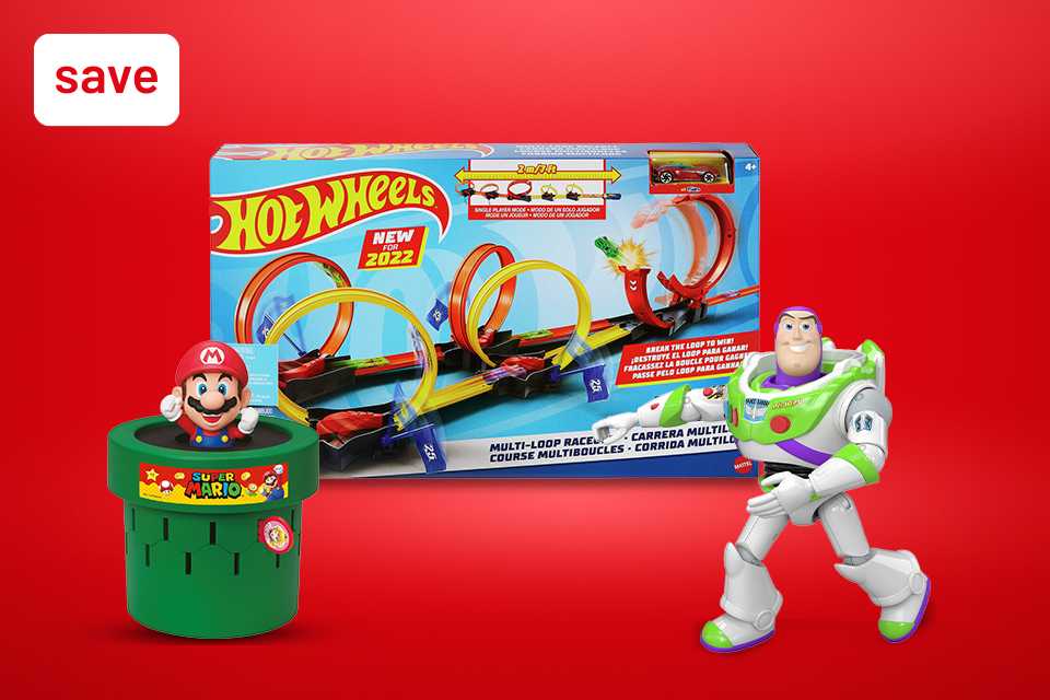 Save up to 1/3 on selected toys & games. New lines added!