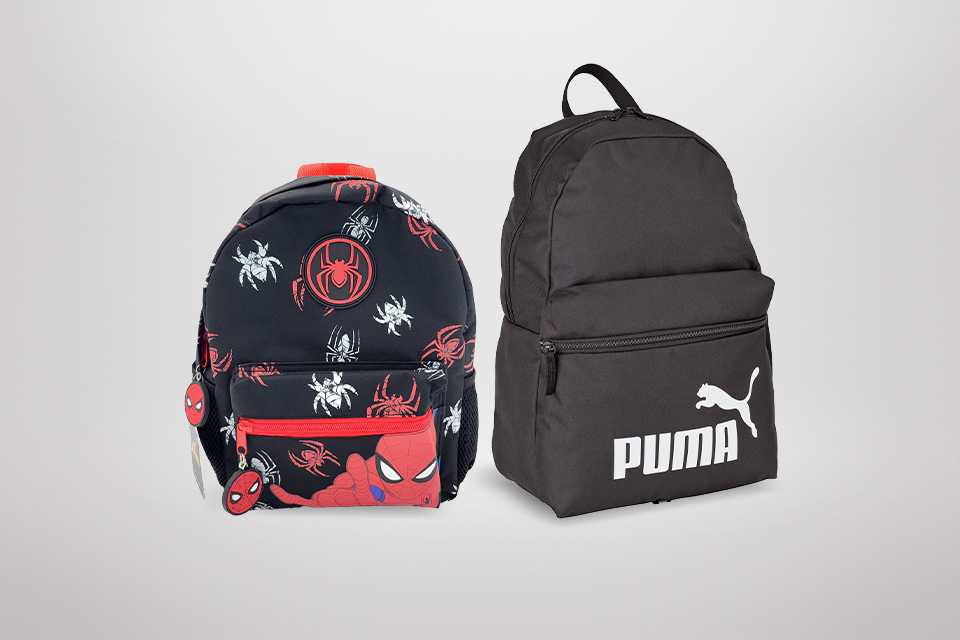 Save up to 1/2 price on selected backpacks.