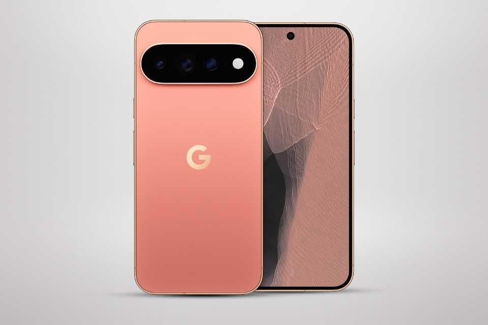 A cutout image of SIM FREE PIXEL 11 PRO XL 512GB in canyon colour.