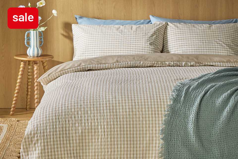Save on selected bedding & towels.