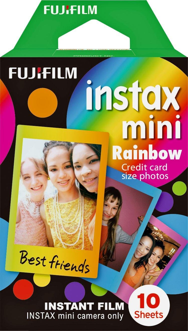 instax Rainbow mini film 10 shot pack review