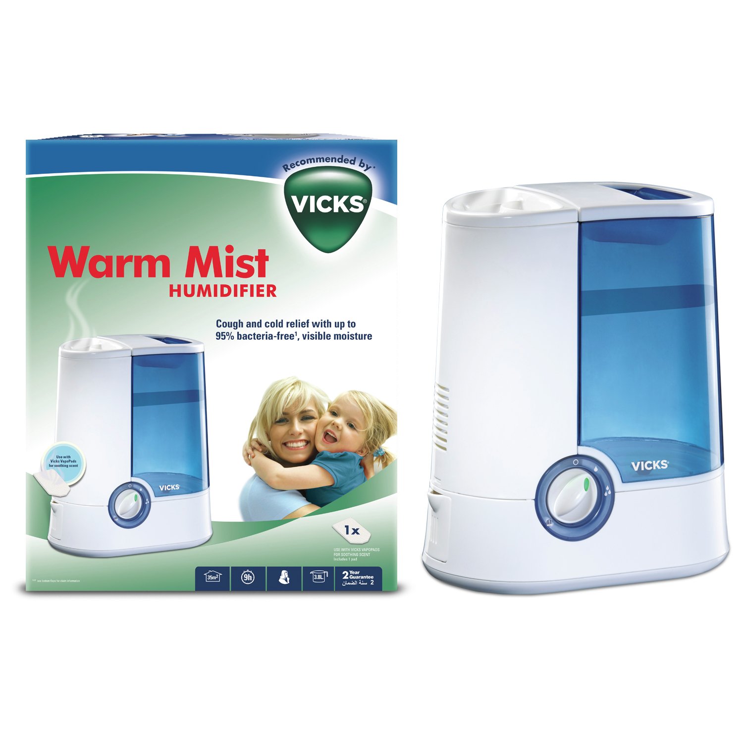 Vicks - V750 Warm Mist - Humidifier Review