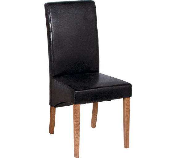 Buy Heart of House Alston 150cm Oak Table & 4 Chairs Black at Argos