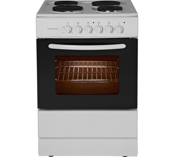 Buy Cookworks CES60W Single Electric Cooker White at Argos.co.uk