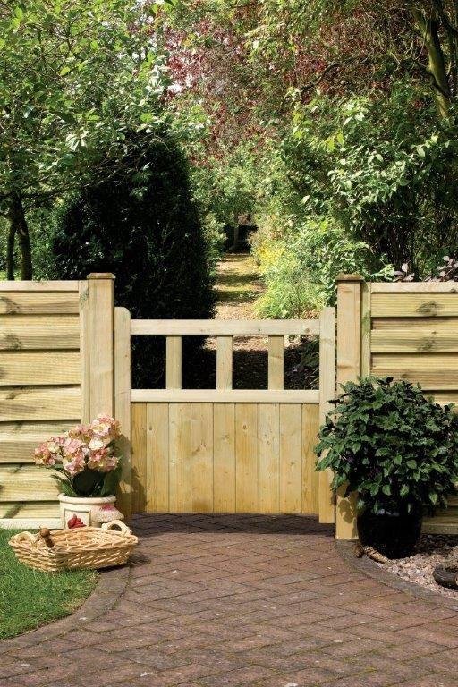 Grange Fencing Solid Infill Gate - 90cm X 90cm.