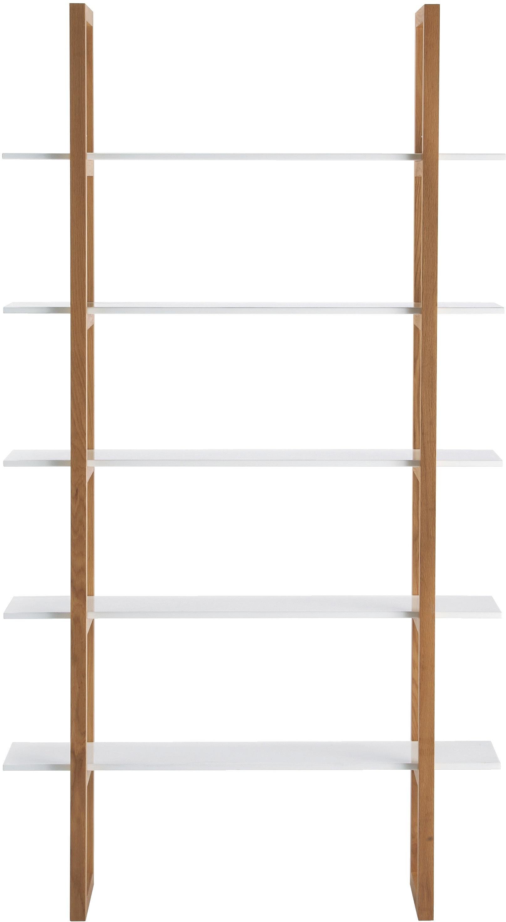 Buy Habitat Loki 5 Shelf Solid Oak Shelving Unit White at Argos.co.uk