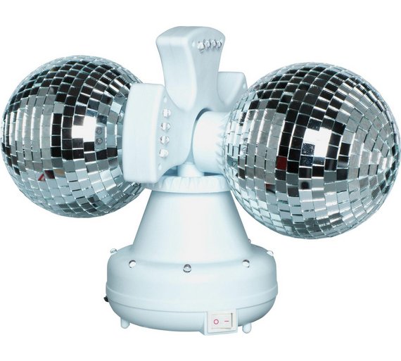 Buy Twin Rotating Double Disco Ball Lamp at Argos.co.uk Your Online