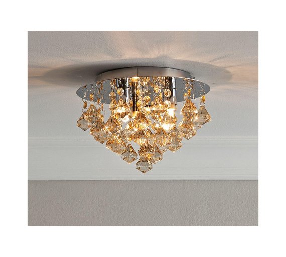 Buy HOME Eve 3 Light Ceiling Fitting Champagne at Argos.co.uk Your