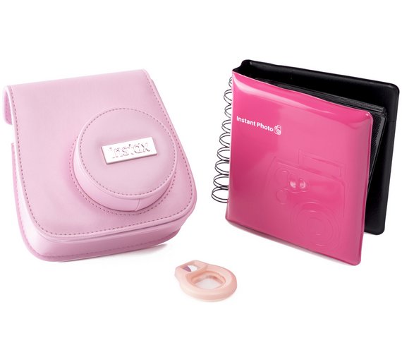 Buy FujiFilm Mini 8 Instant Camera Accessory Kit Pink at Argos.co.uk