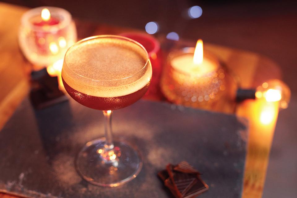 Chocolate sidecar.