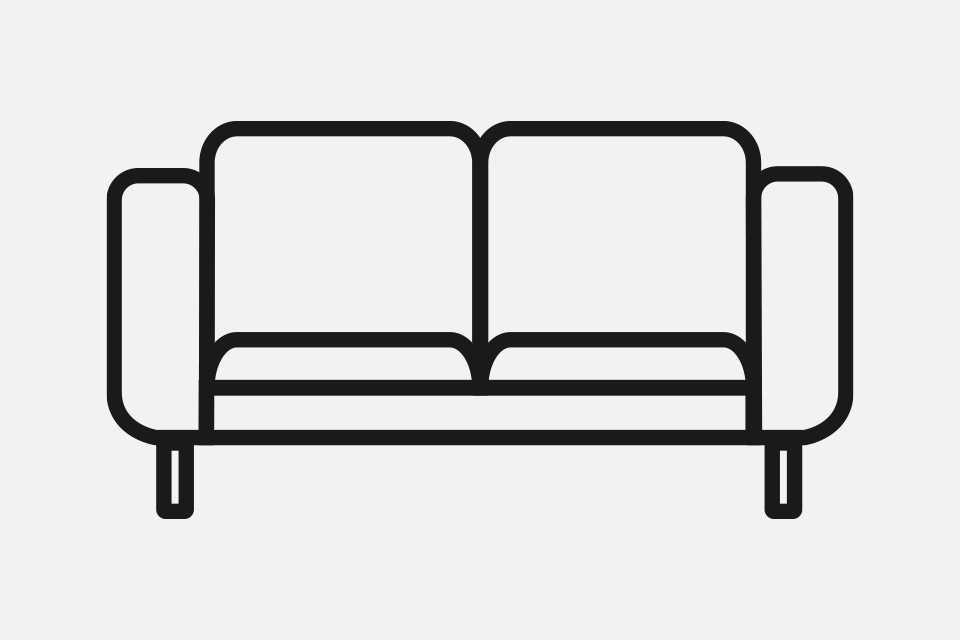 Habitat sofa.