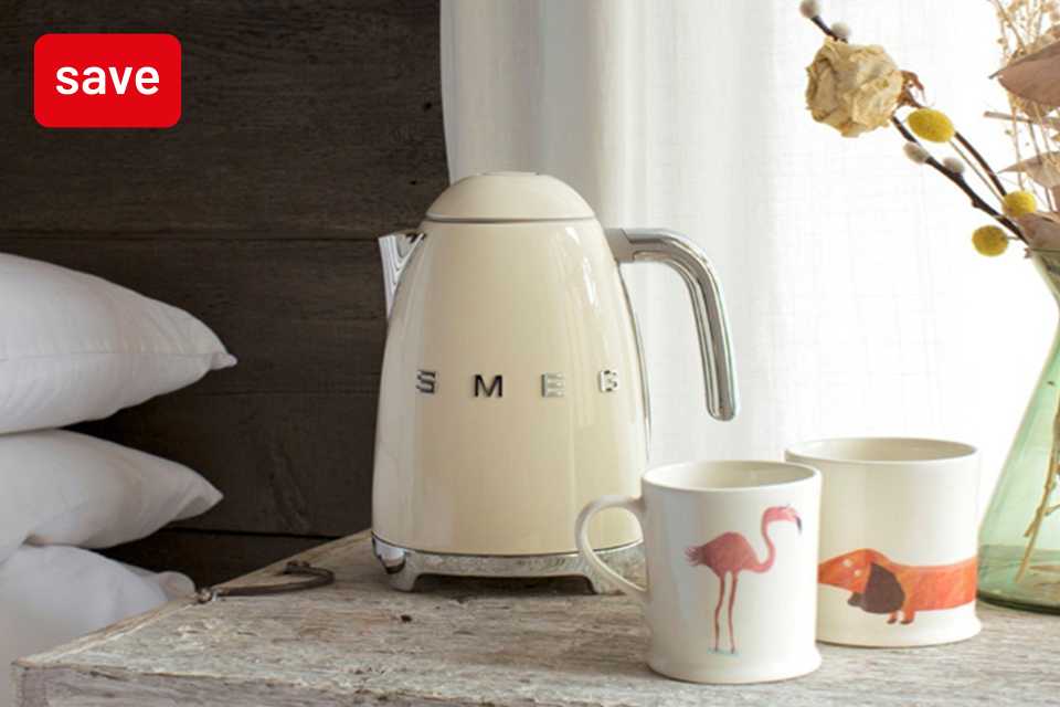 Save up to 15% on selected Smeg appliances with codes SMEG10 or SMEG15.