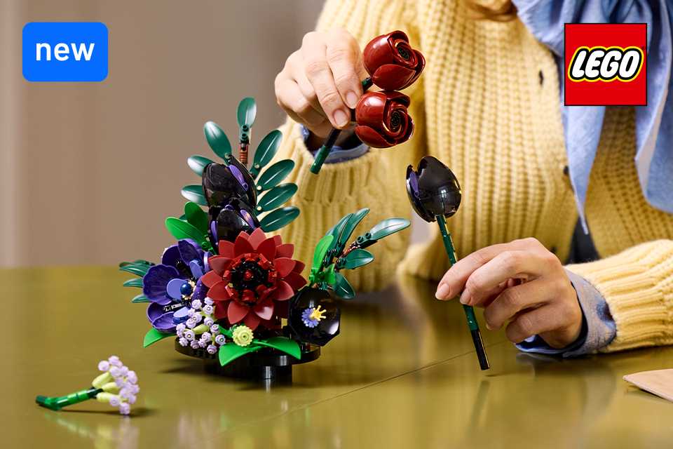 Shop new LEGO® sets, out now! From Botanicals to Technic.
