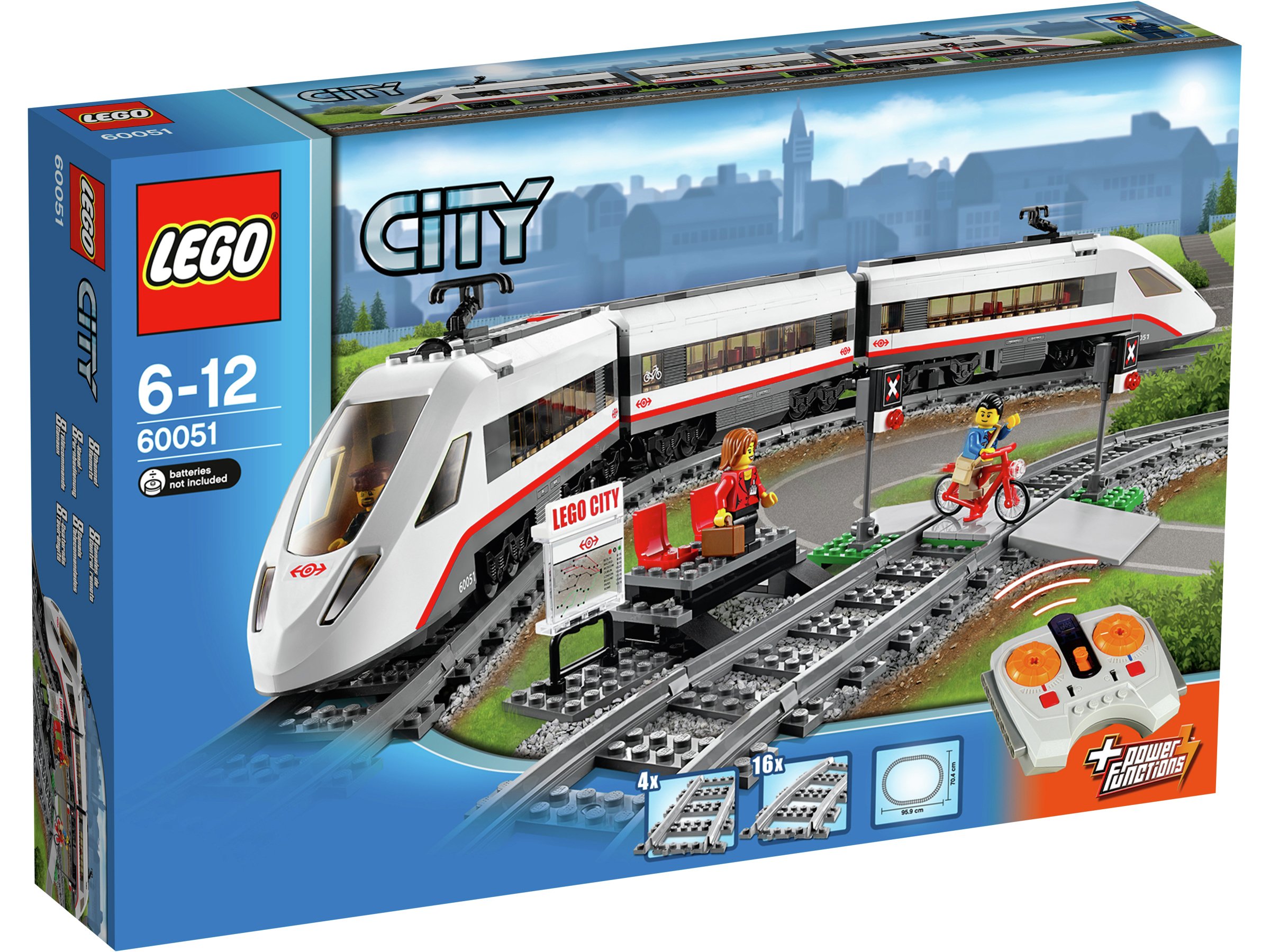 Review of LEGO City High Speed Passenger Train 60051