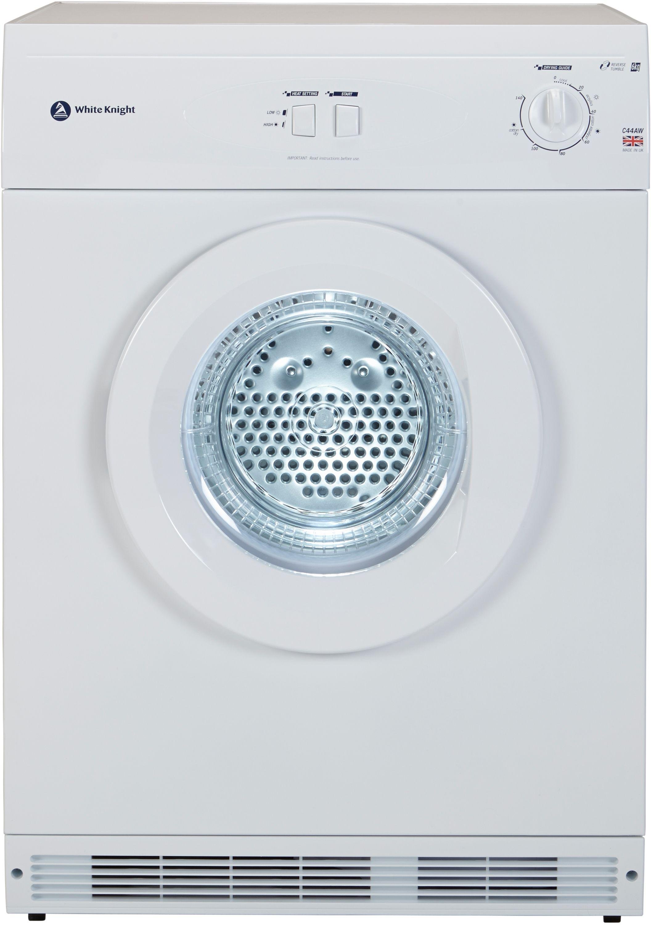 White Knight C44AW Vented Tumble Dryer White. Review Reviews For You