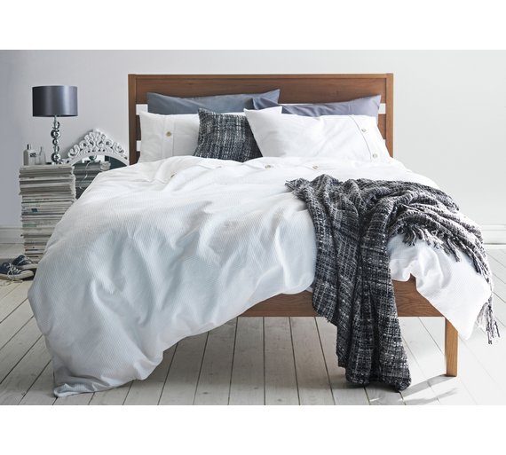 Buy Heart of House Wyatt Waffle White Bedding Set Superking at Argos.co.uk Your Online Shop