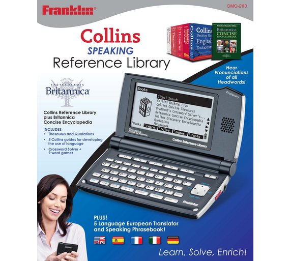 Buy Franklin DMQ2110 Collins Speaking Reference Library at Argos.co.uk Your Online Shop for