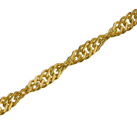 Buy 9ct Gold Twist Curb Bracelet at Argos.co.uk Your Online Shop for