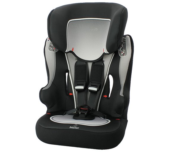 Buy BabyStart Racer Group 123 Black and Grey Car Seat at Argos.co.uk
