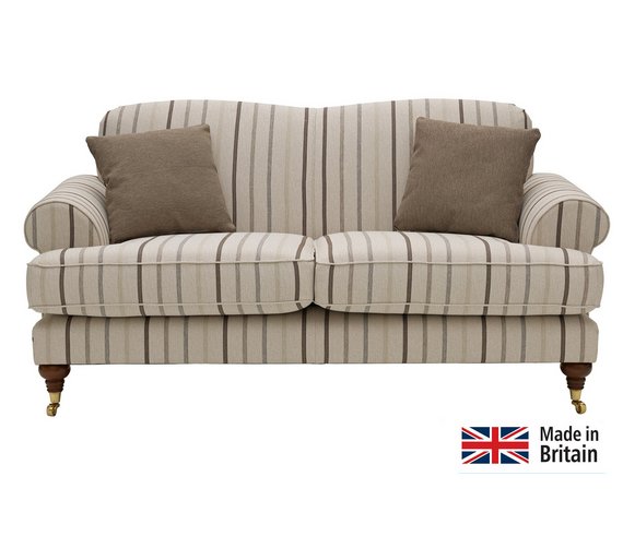 Buy Heart of House Sherbourne 2 Seater Fabric Sofa Natural at Argos