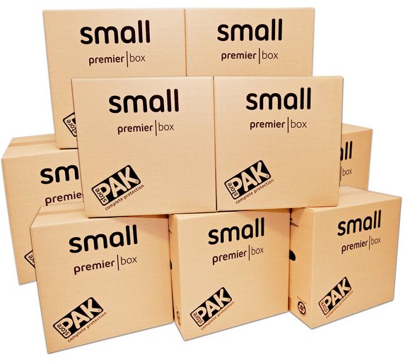 Buy StorePAK Heavy Duty Small Cardboard Storage Boxes 10 Pack at