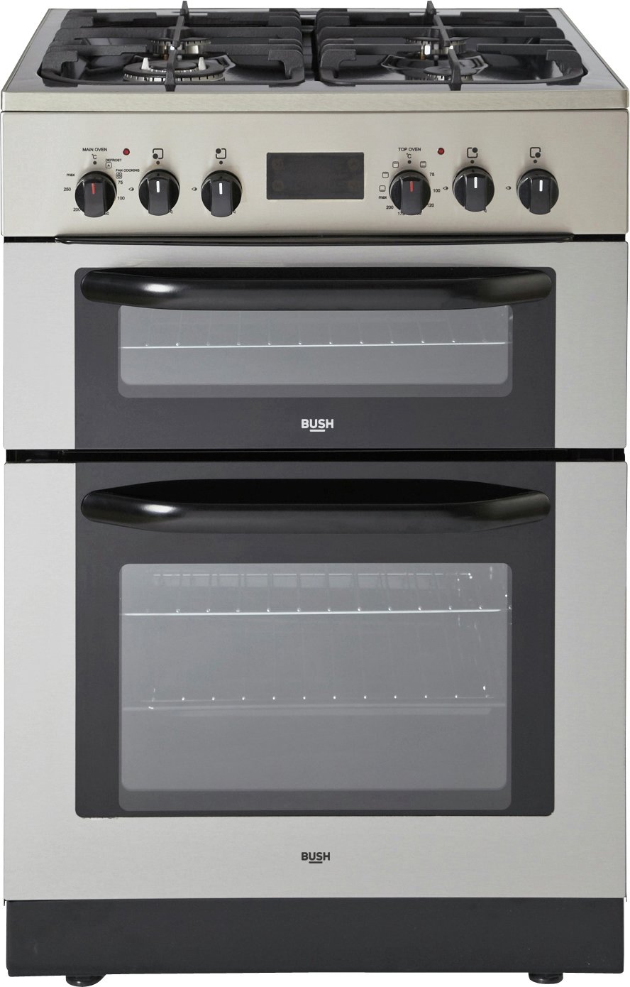 Buy Bush BUDFD60SS Dual Fuel Cooker Stainless Steel at Argos.co.uk