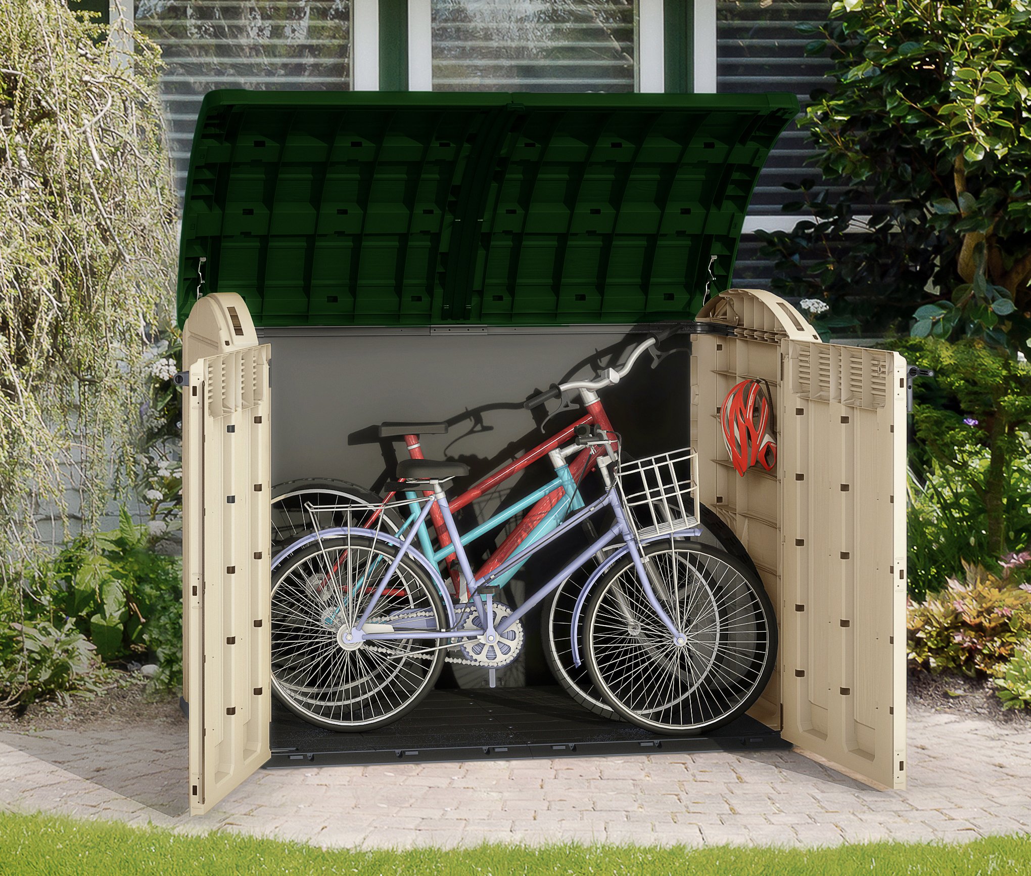 Buy Keter Store It Out Ultra Garden and Bike Store Beige/Green at