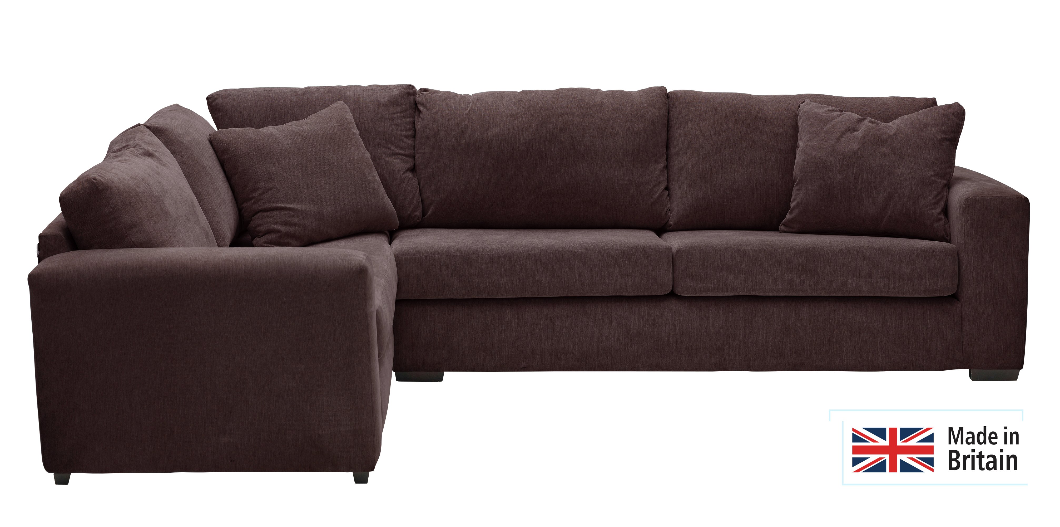 Heart of House - Eton - Fabric Left Hand Corner Sofa -Chocolate Review