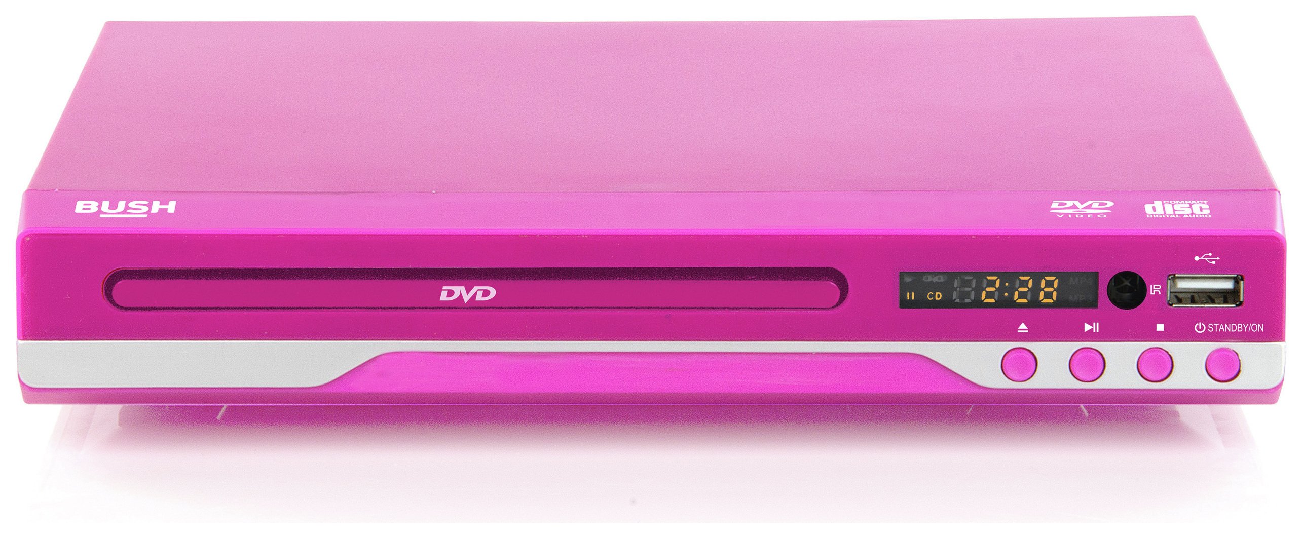 Bush Pink Dvd Player With Display And Usb Review Review Electronics