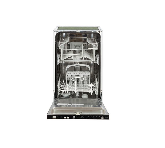 Buy White Knight DW0945IA Slimline Integrated Dishwasher White at