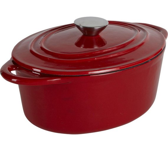 Buy Heart of House 27cm Cast Iron Oval Casserole Dish at Argos.co.uk