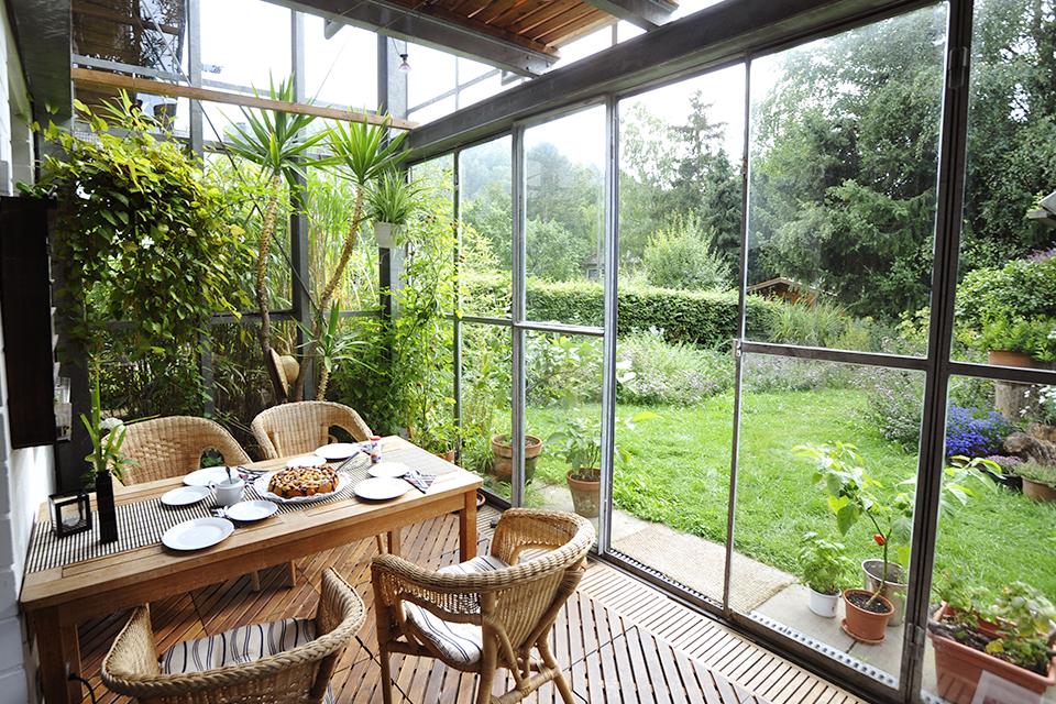 Conservatory furniture ideas.