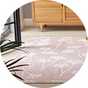 Argos Home Plain Pink Cotton Flatweave Rug - 60x90cm.