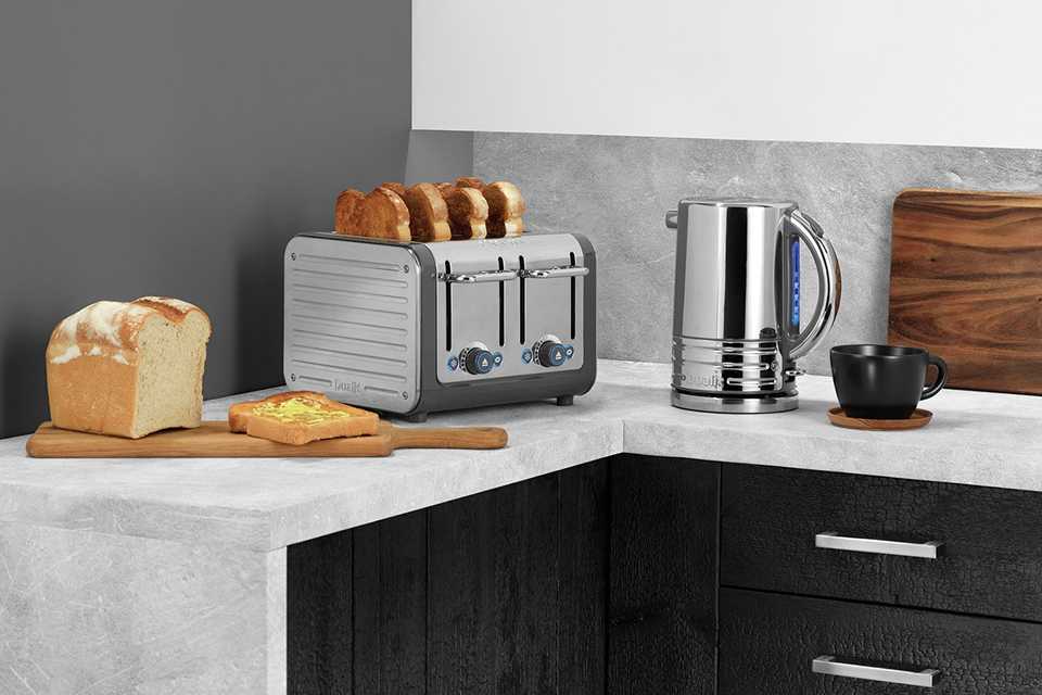 Matching kettles and toasters. Stylish essentials for your kitchen this season.