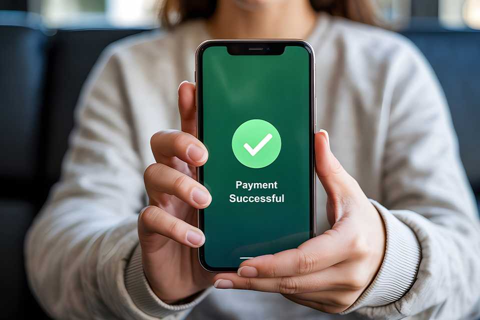 Step three: Receive quick payment.