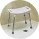 An Aidapt shower stool.