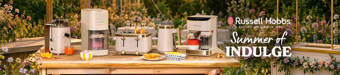 Russell Hobbs. Summer of indulge.