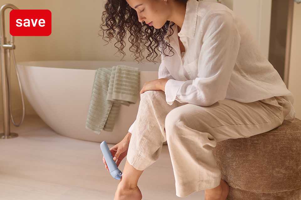 Save up to 50% on selected female hair removal.