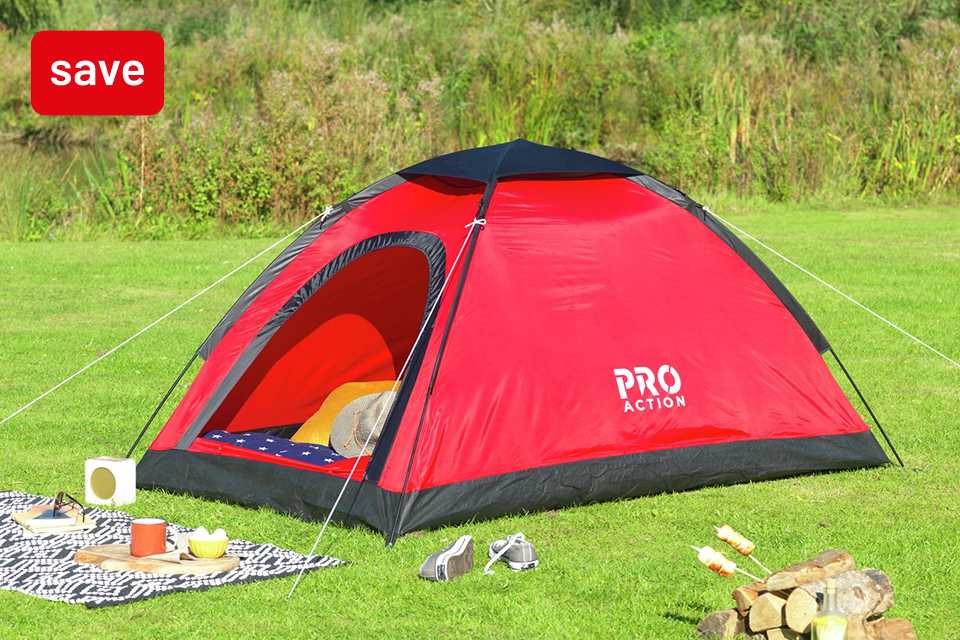 Save up to 20% on selected camping.